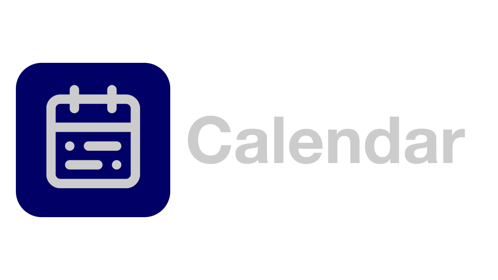 Calendar App